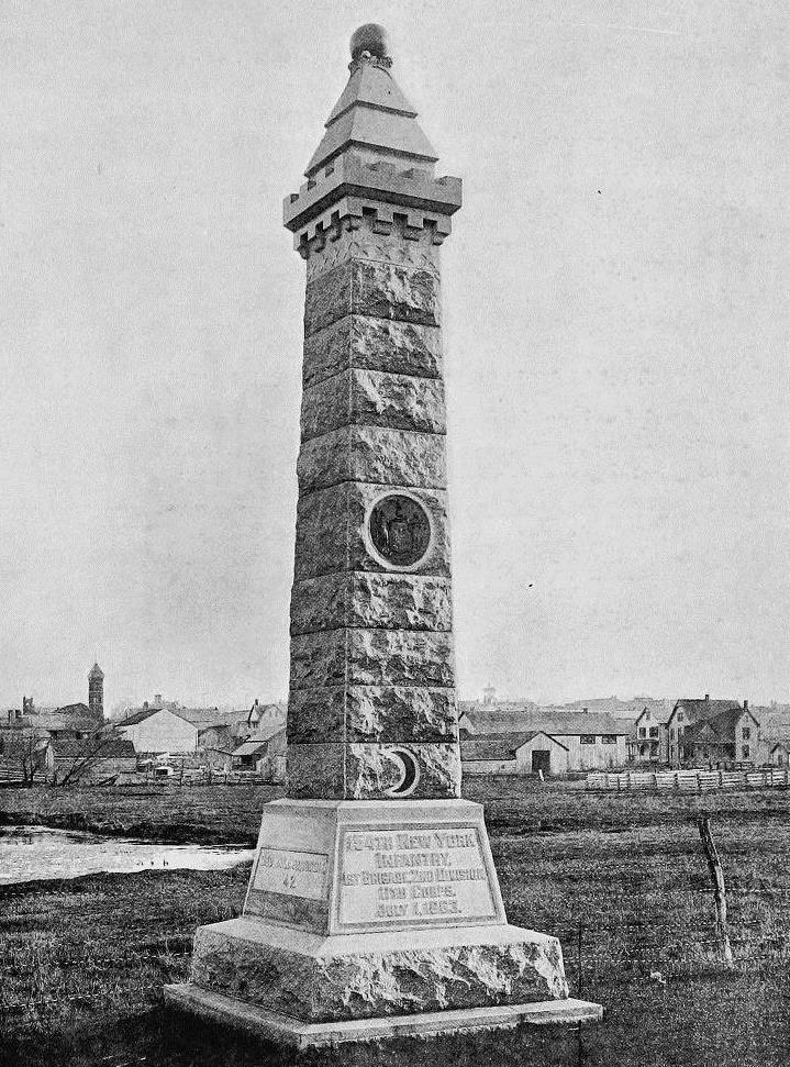 Monument 154th New York Infantry #1