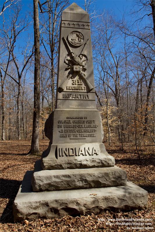 Monument 31st Indiana Infantry Regiment