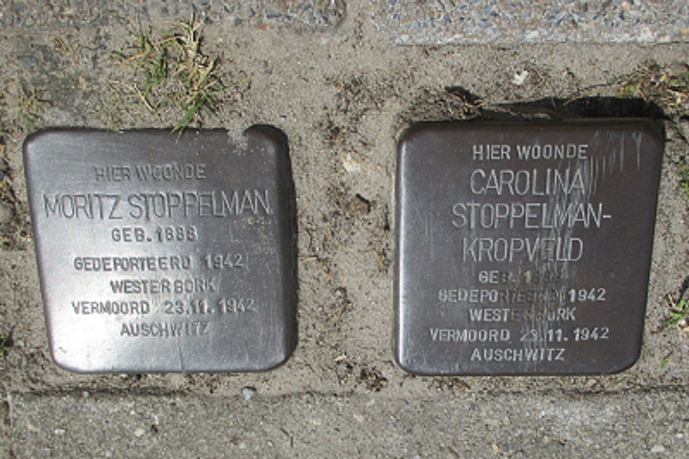 Stolpersteine W.H. Bosgrastraat 68