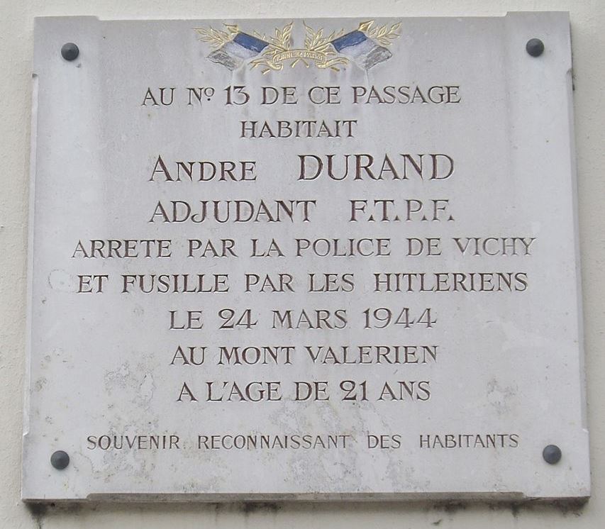 Memorial Andr Durand #1