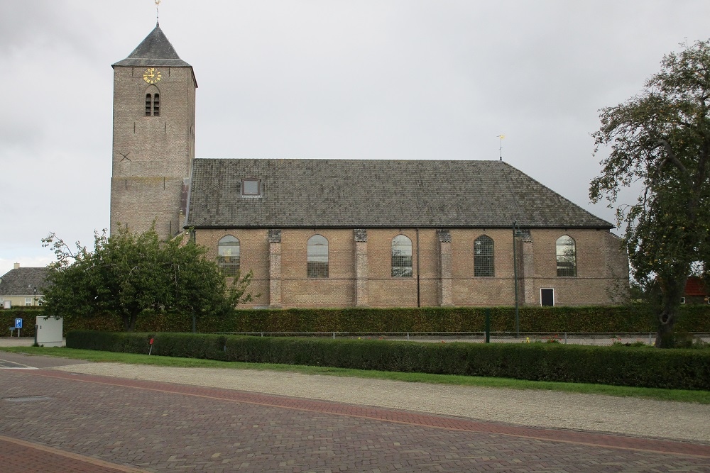 Nederlands Oorlogsgraf Hervormde Kerk Rouveen #4