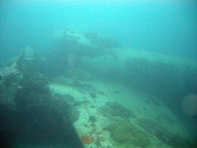 Crash Site & Remains Mitsubishi G4M Bomber #1