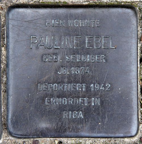 Stolpersteine Mendelssohnstrae 5 #4