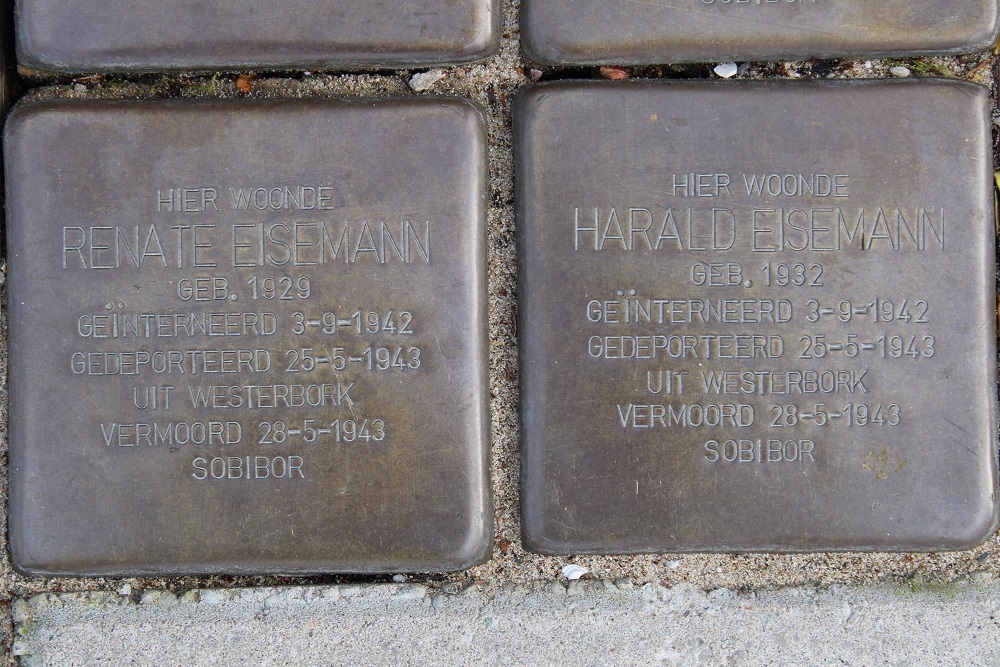 Stolpersteine Diepenbrockstraat 32 #3