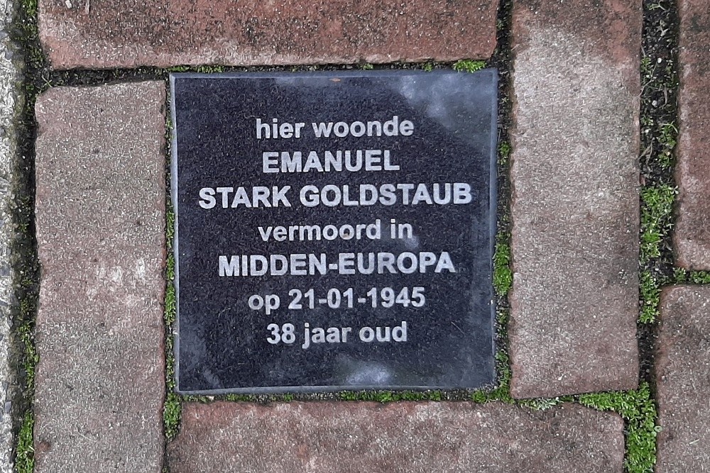 Memorial Stone Stephensonstraat 53 #1