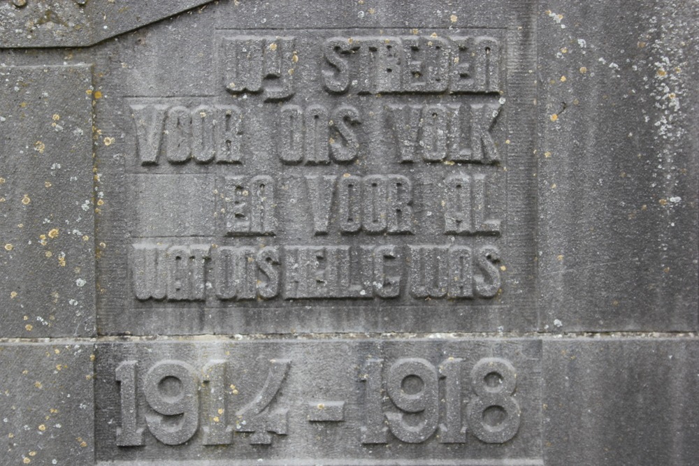 Oorlogsmonument Begraafplaats Mollem #2