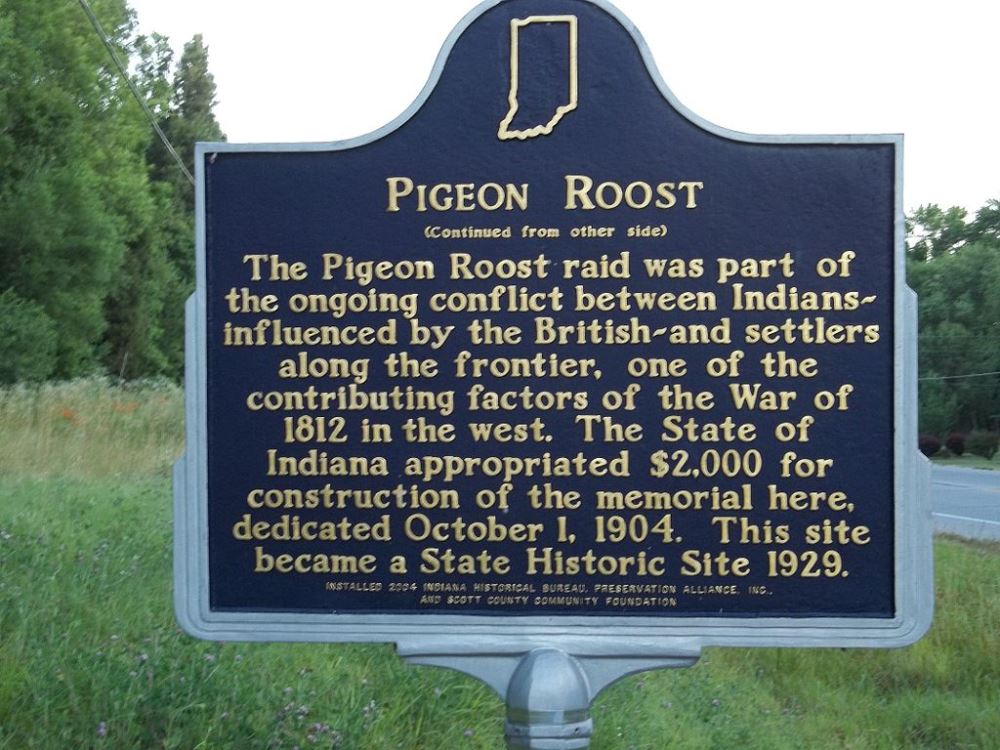Information Sign Pigeon Roost #1
