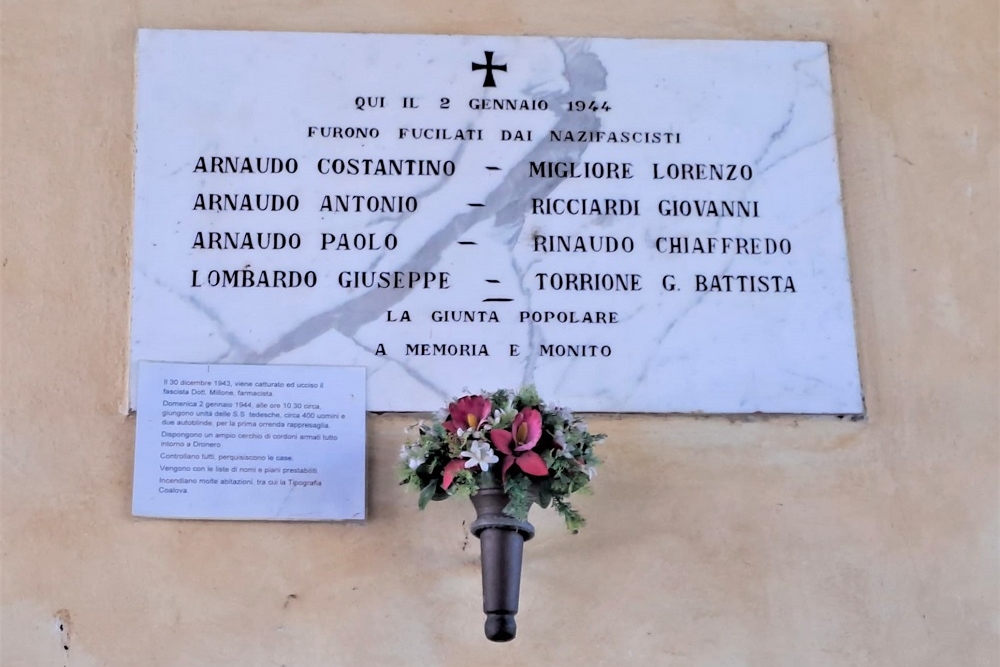 Memorial Victims Nazi-Fascists Dronero #3