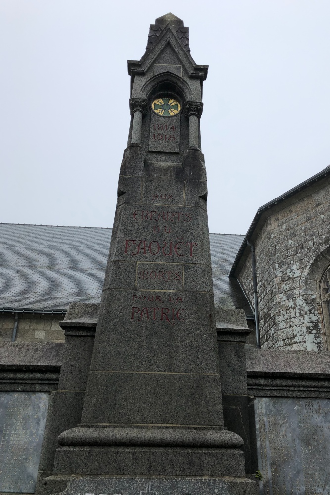 Oorlogsmonument Le Faouët #4