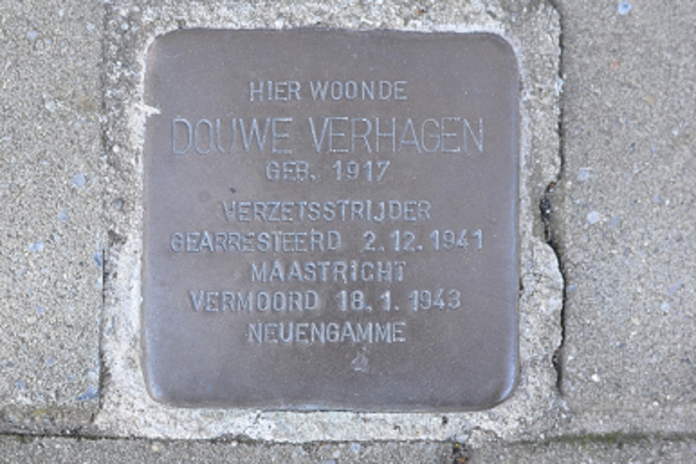 Stolperstein Gasfabriekstraat 7 #1