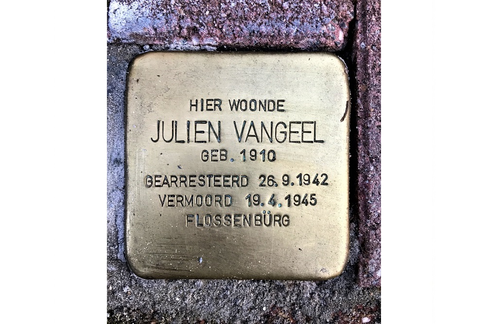 Stolperstein Leopold II Laan 34 #1