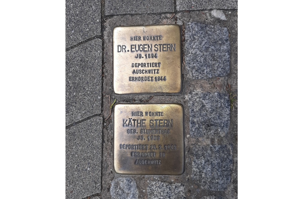 Stumbling Stones Kastorpfaffenstraße 3
