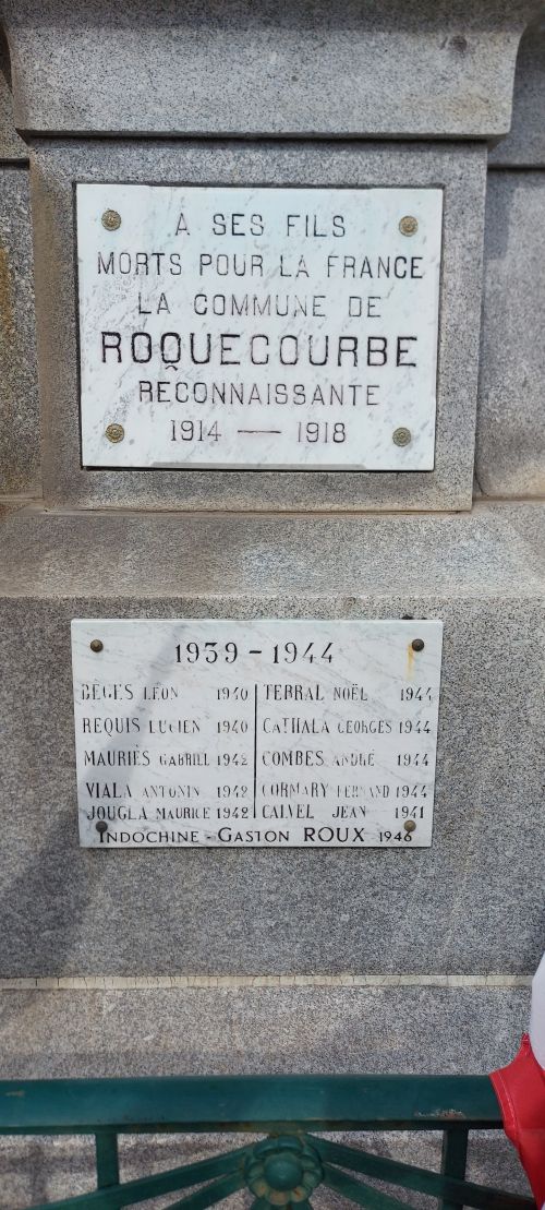 Oorlogsmonument Roquecourbe #5