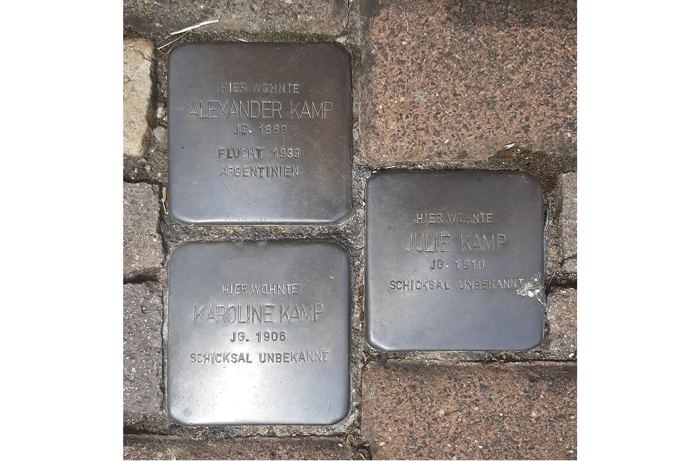 Stumbling Stones Zehnthofstraße 37 #1