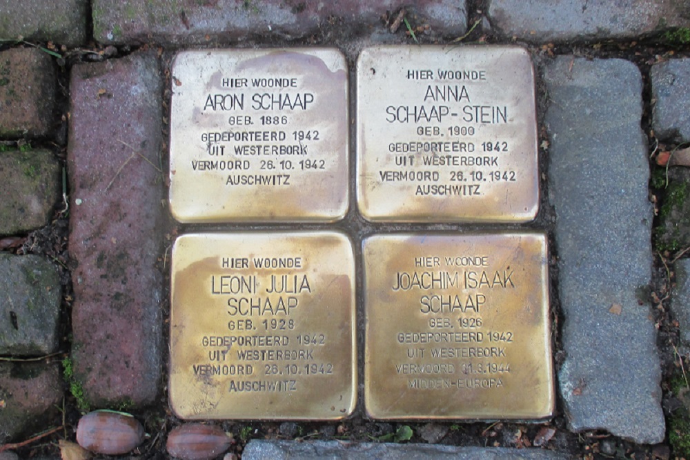 Stolpersteine Asserstraat 43 #1