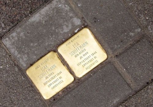 Stumbling Stones Werderstraße 59 #1