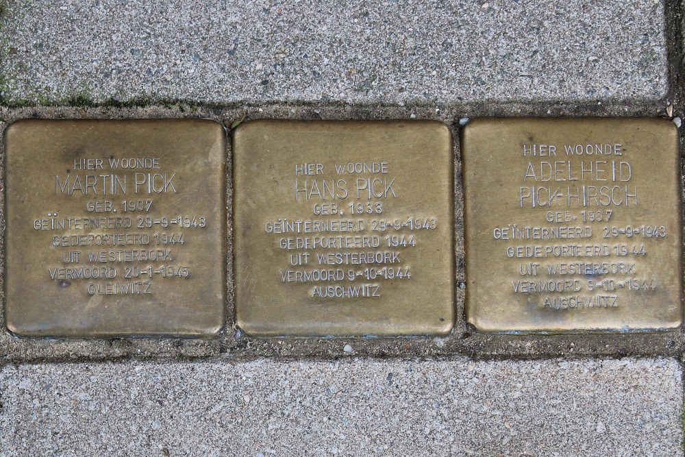 Stolpersteine Deurloostraat 118 #1
