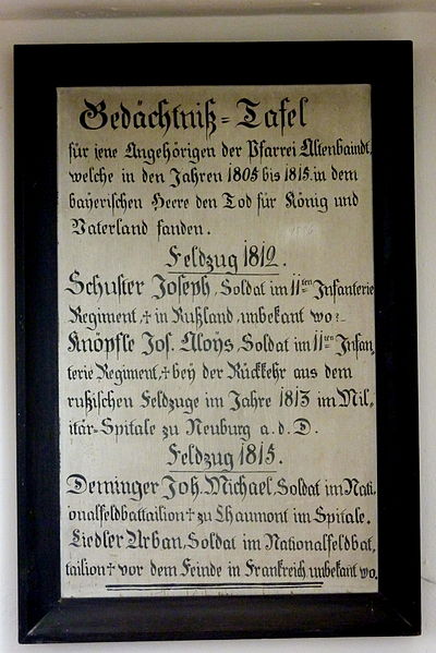 Oorlogsmonument St.-Stephanus-Kirche #2