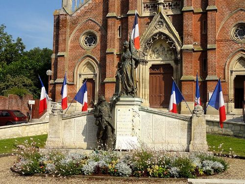 Oorlogsmonument Saint-Just-en-Chaussée #1