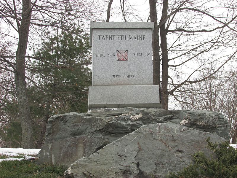 Monument 20th Maine #1