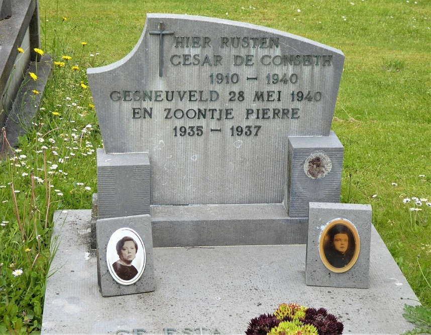 Belgische Oorlogsgraven Erembodegem #3