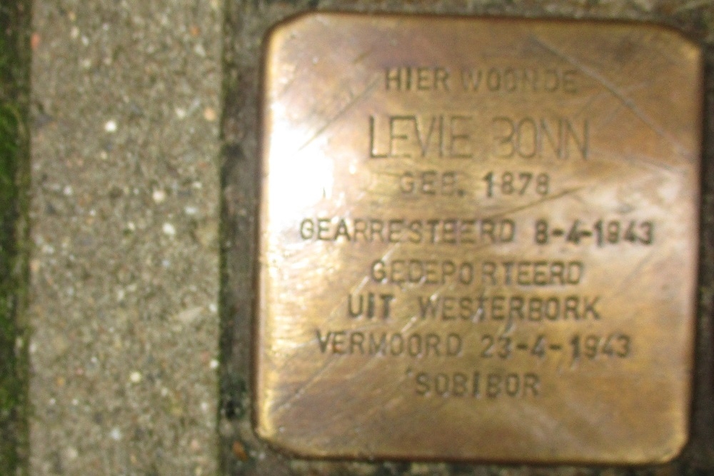 Stolpersteine Lomanstraat 28 #2