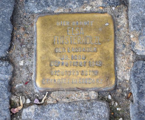 Stumbling Stone Marienplatz 17