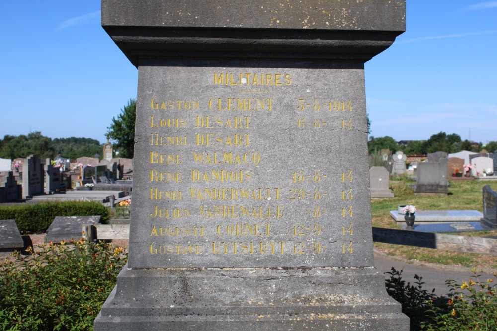 War Memorial Pont--Celles #3