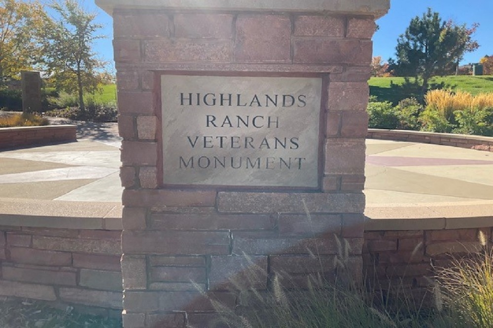 Gedenkteken Highlands Ranch Veteranen #1