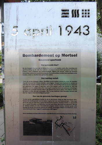 Panel 12 Mortsel Bombing 5 April 1943 #2