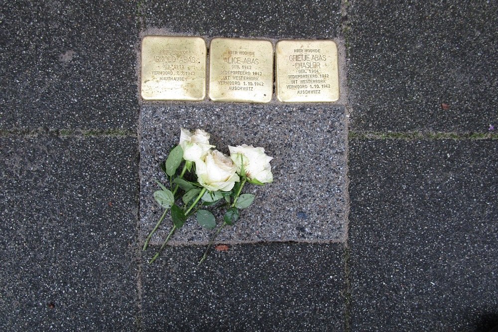 Stolpersteine Sourystraat 22C #1