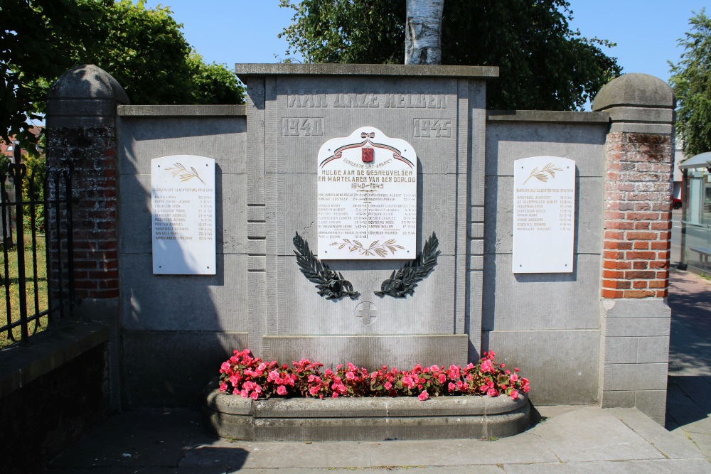 Monument Tweede Wereldoorlog Sint-Andries	 #1