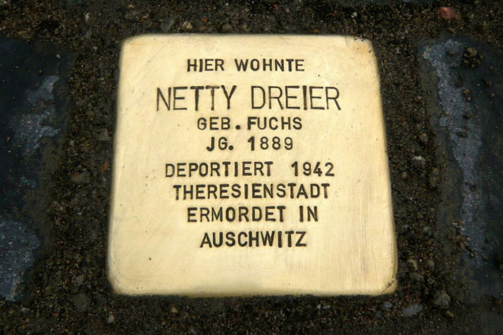 Stolperstein Freiheitsstraße 1