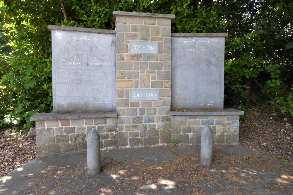 Oorlogsmonument Braibant