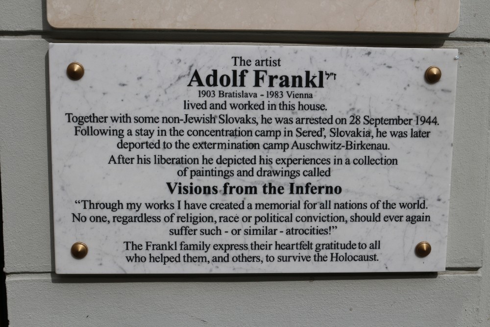 Gedenkteken Adolf Frankl #4