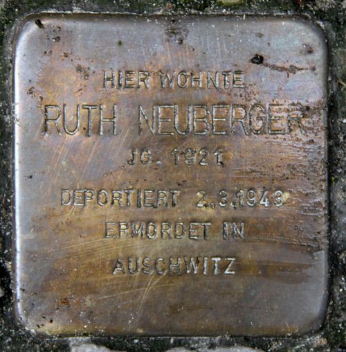 Stolpersteine Jenaer Strae 21 #5