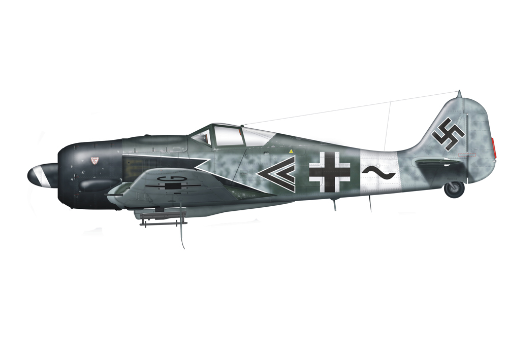 Crashlocatie Focke Wulf-Fw 190A-8 175049 