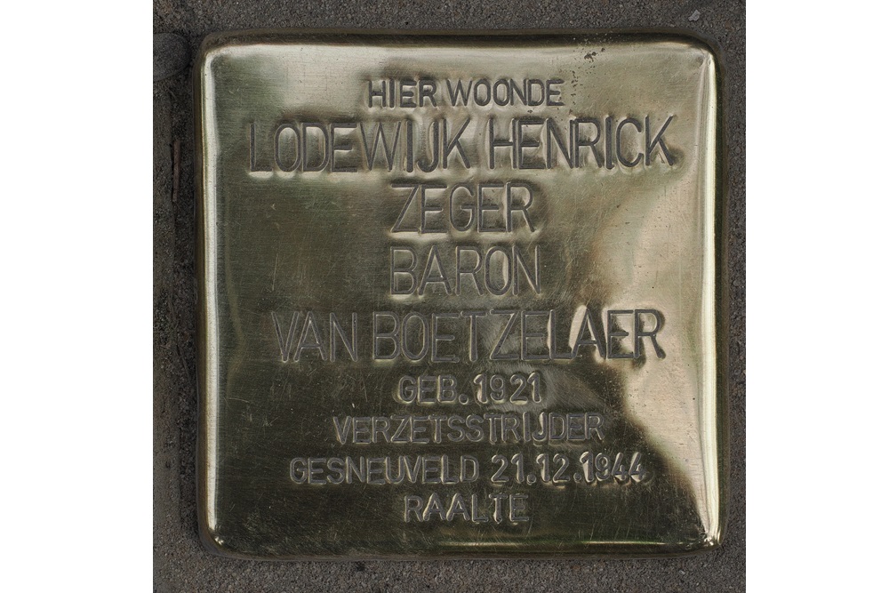 Stolperstein A.J.Duymaer van Twiststraat 40 #1