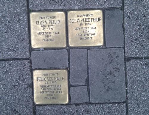 Stolpersteine Schulterblatt 84 #1