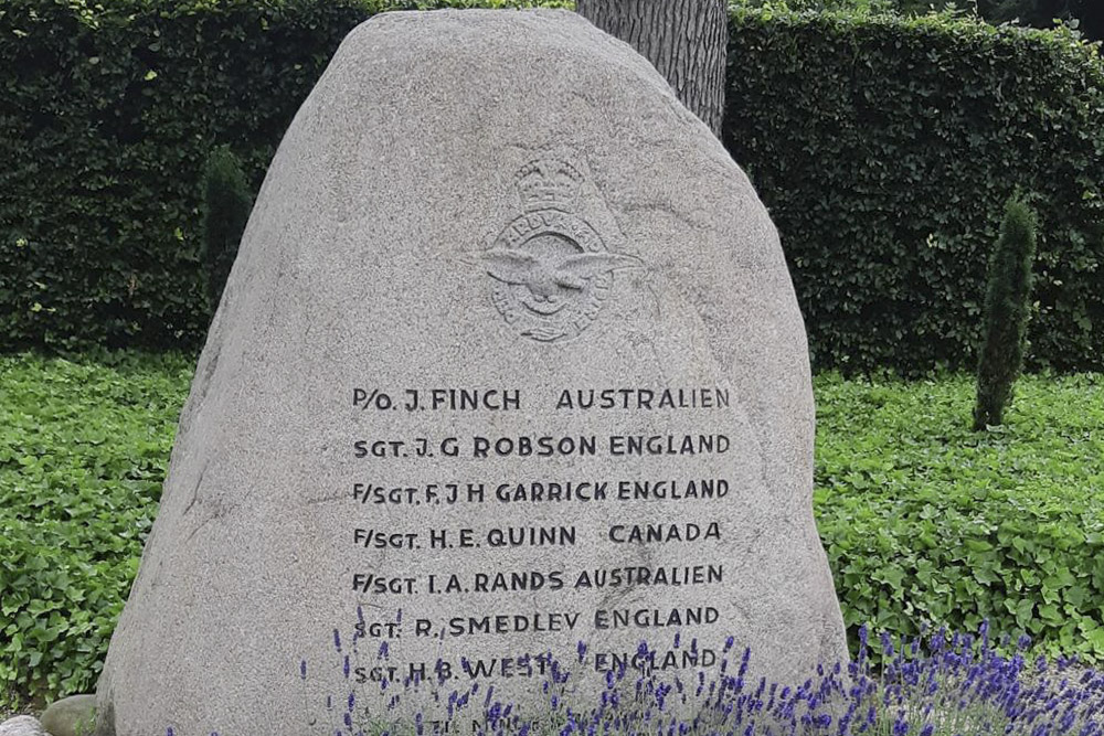 Crash Site Avro Lancaster III JB725