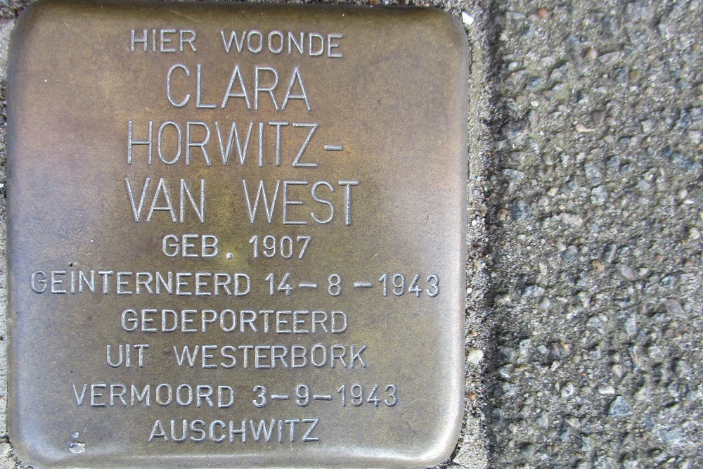 Stolpersteine President Steynstraat 10 #3