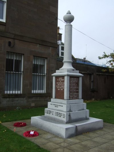 Oorlogsmonument Inverbervie #1