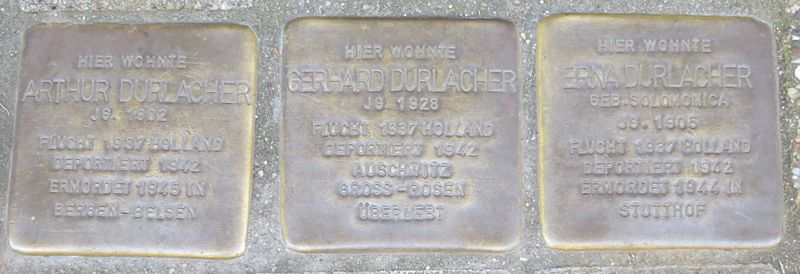 Stolpersteine Lichtentaler Strae 56