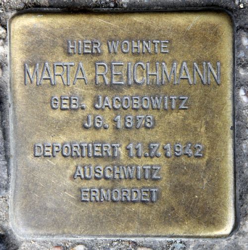 Stolperstein Blissestrae 6