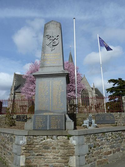 Oorlogsmonument Saint-Pierre-de-Plesguen #1