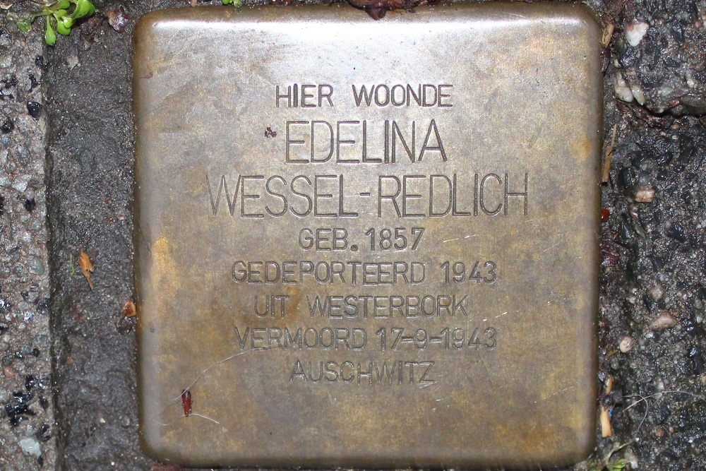 Stolpersteine Westeinde 95 #4