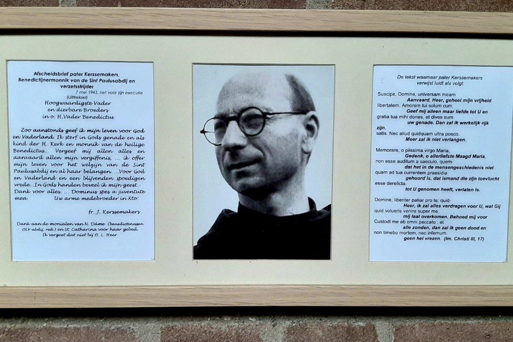 Memorial Resistance Fighter Father Jacques Kerssemakers #2