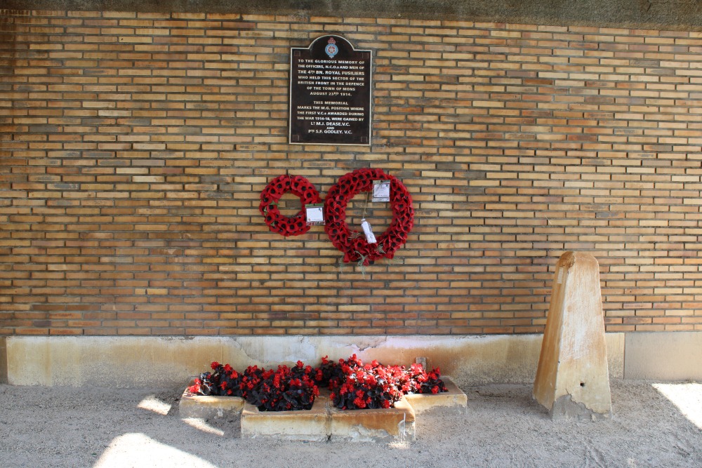 Monument 4th Bat. Royal Fusiliers Nimy #2