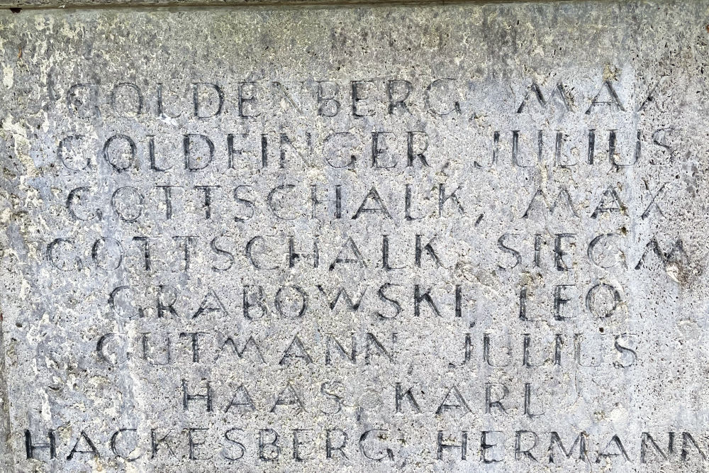 Oorlogsmonument Joods Kerkhof Keulen #4