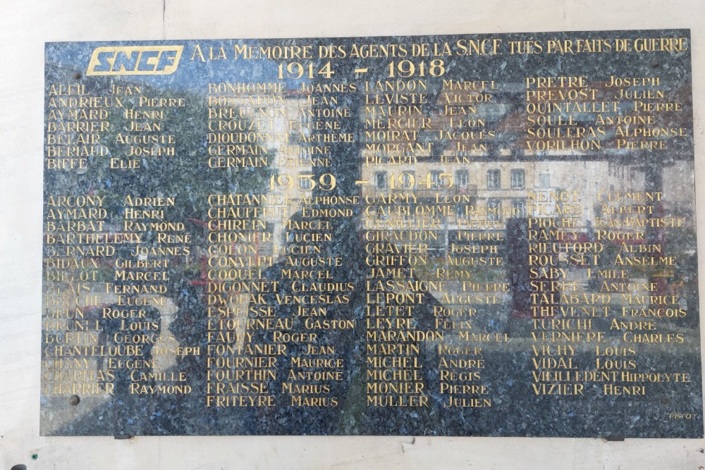 Memorial Fallen Railroad Employees SNC